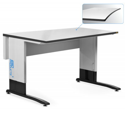 ESD Work Table AES Premium | Ergonomic ESD Table Top 1830 x 800 mm | Melamine 0.3 mm